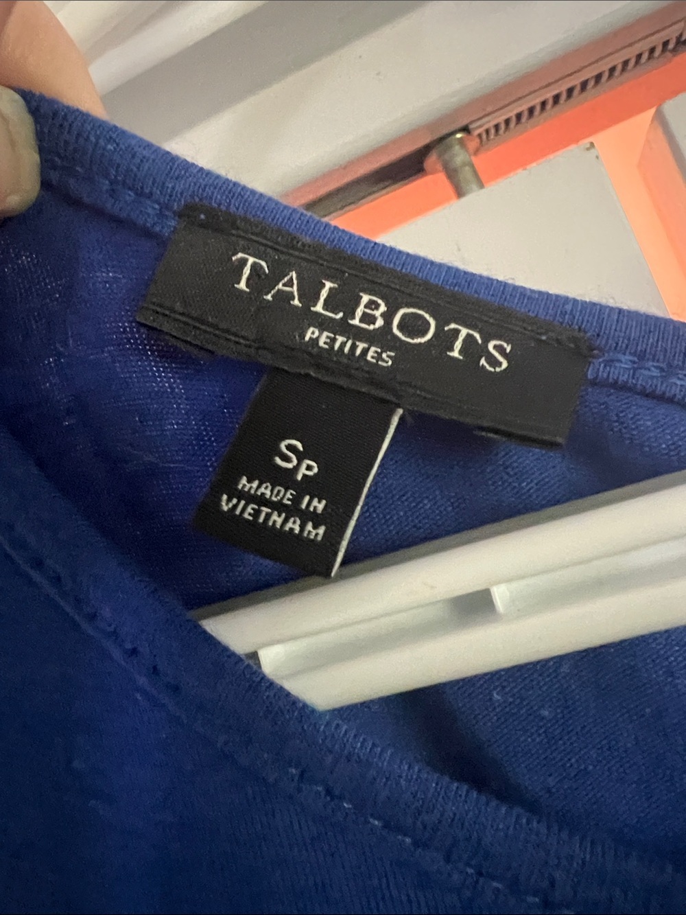 Talbots Sleeveless Cobalt Blue Maxi Dress - Picture 2 of 6